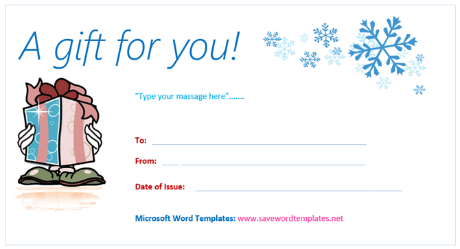 Obtenez un modèle de certificat-cadeau gratuit pour Microsoft Office 