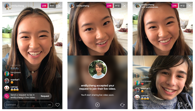 Comment demander à rejoindre un livestream Instagram d amis 