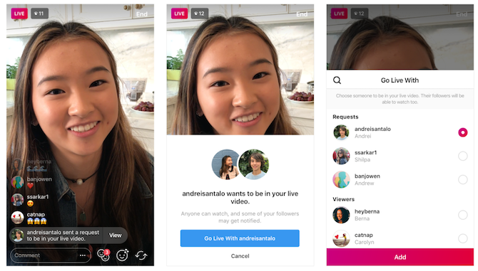 Comment demander à rejoindre un livestream Instagram d amis 