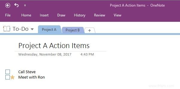 Comment utiliser Microsoft OneNote pour le travail 