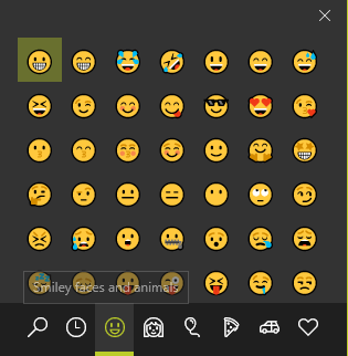 Tapez Emojis en toute simplicité sur Windows 10 avec le panneau Emoji 