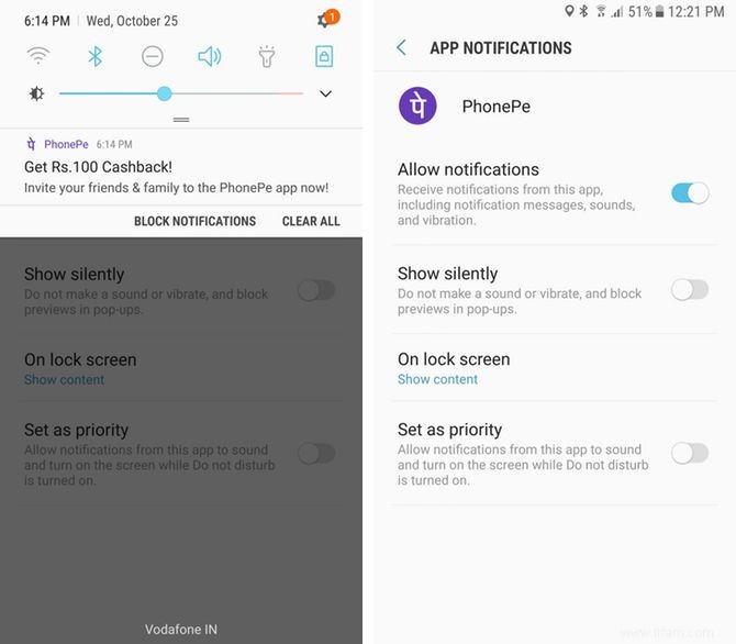 Comment réduire les notifications gênantes sur Android 