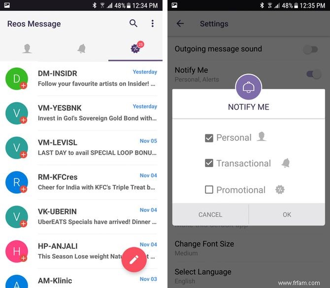 Comment réduire les notifications gênantes sur Android 