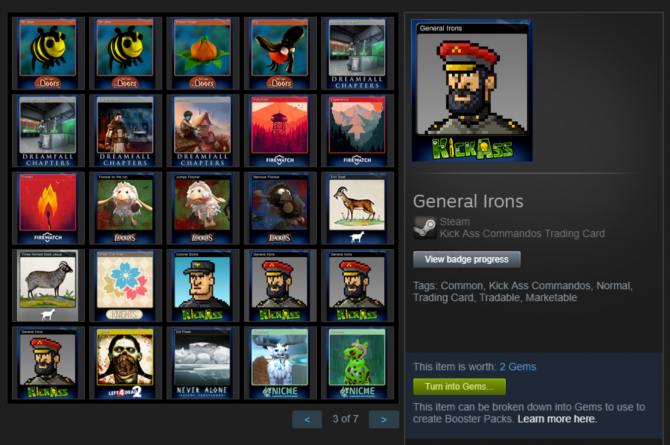 Obtenez des cartes à échanger sur Steam sans lancer réellement le jeu 