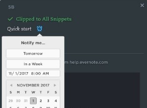 Comment ajouter des rappels pour les clips Web Evernote 