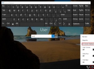 Comment se connecter à Windows sans clavier 