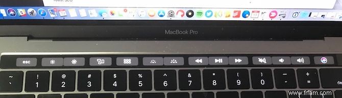 La barre tactile du MacBook Pro craint, alors je l ai désactivée 