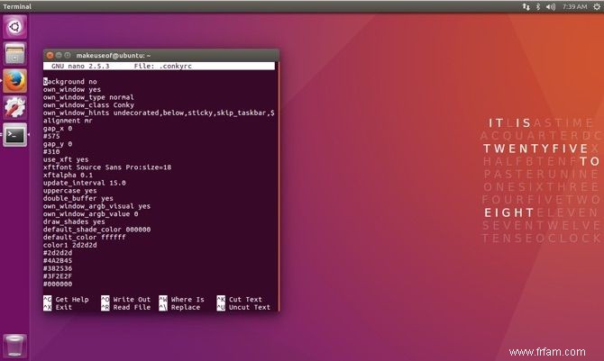 Rendez votre système Linux génial avec Conky 