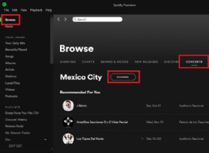 Utilisez Spotify pour voir si vos groupes préférés jouent à proximité 