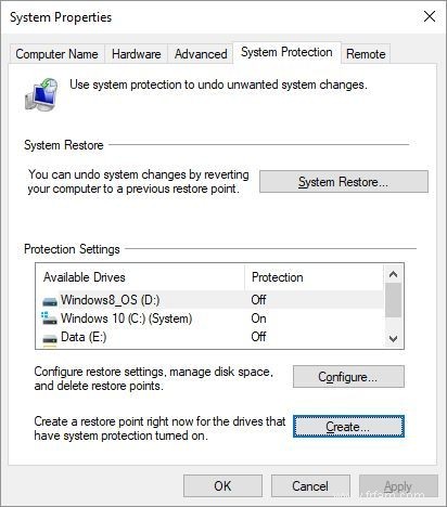 Faites-le avant chaque mise à jour ou installation de Windows 10 