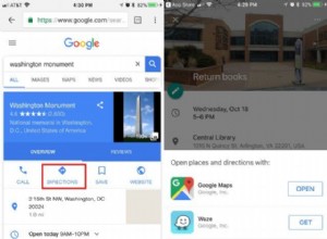 Comment toujours ouvrir les directions dans Google Maps sur iOS 