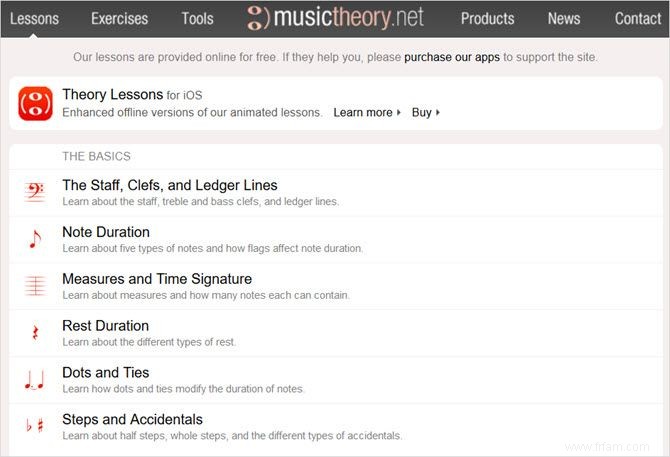 La grande liste des sites Web d apprentissage de la musique les plus faciles aujourd hui 