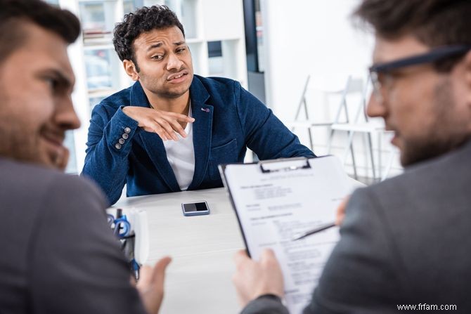 Comment ne pas répondre aux questions courantes d un entretien d embauche 