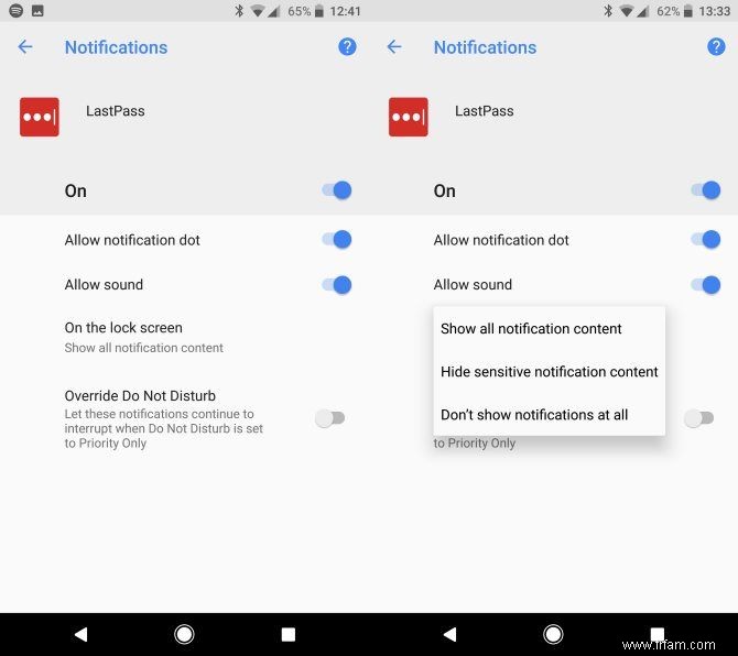 Toutes les nouvelles façons d utiliser les notifications dans Android 8.0 Oreo 