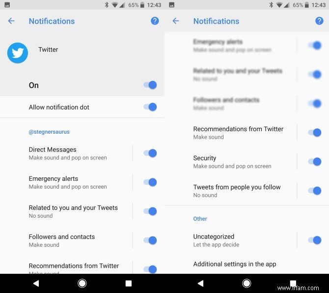 Toutes les nouvelles façons d utiliser les notifications dans Android 8.0 Oreo 