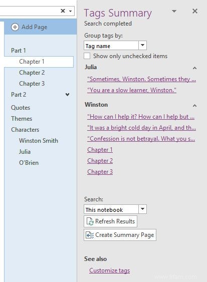 Comment collecter des notes de falaise avec OneNote 