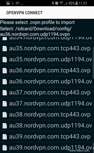 Connectez votre smartphone à presque tous les VPN à l aide d OpenVPN Connect 