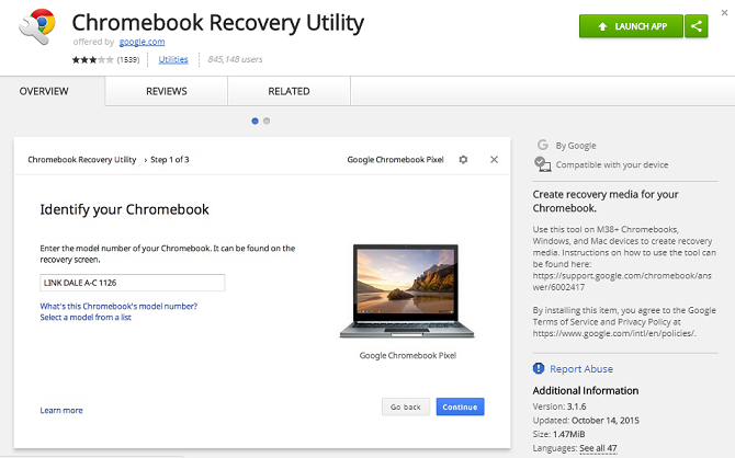 Comment réinstaller complètement Chrome OS sur votre Chromebook 