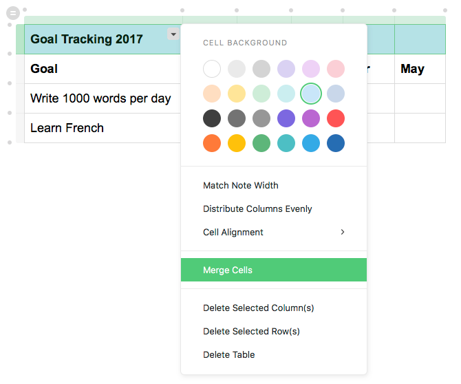 12 tableaux Evernote pour garder votre vie organisée 