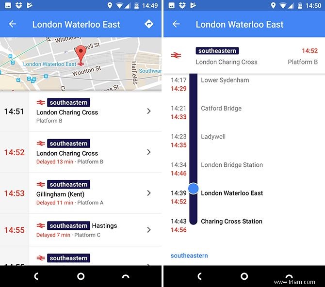 10 fonctionnalités moins connues de Google Maps pour Android 