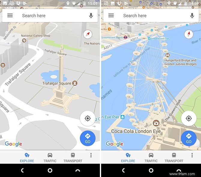 10 fonctionnalités moins connues de Google Maps pour Android 