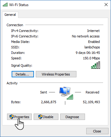 Comment désactiver le Wi-Fi lors de la connexion Ethernet dans Windows 10 