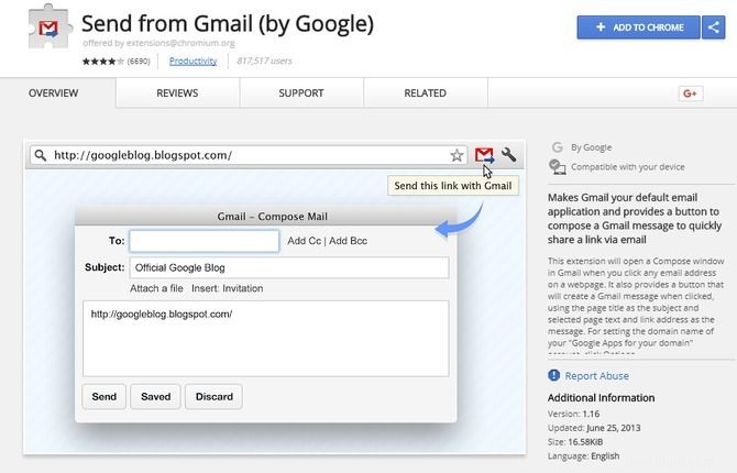 Faites fonctionner Gmail comme Microsoft Outlook avec les extensions Chrome 