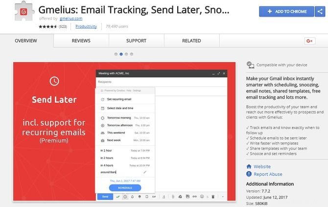 Faites fonctionner Gmail comme Microsoft Outlook avec les extensions Chrome 