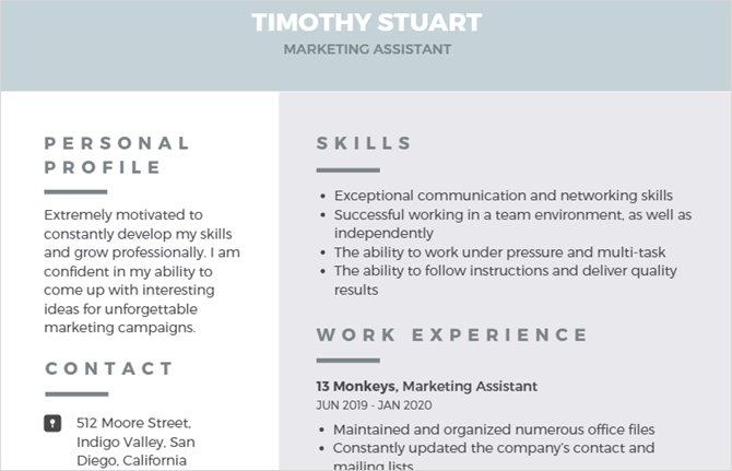 12 modèles de CV infographiques simples, attrayants et gratuits 