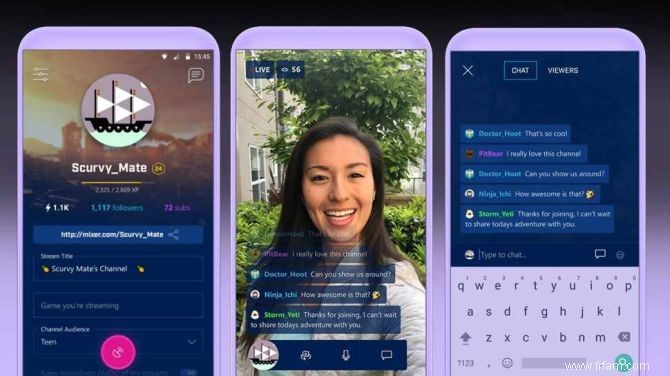 Microsoft Mixer Create App arrive pour rivaliser avec Amazon Twitch 