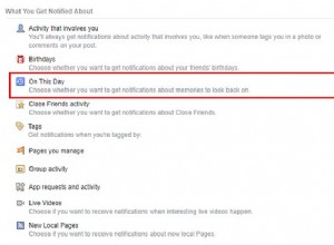 Comment empêcher les souvenirs Facebook d apparaître dans vos notifications 