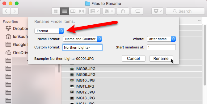 Comment renommer plusieurs fichiers par lots sur votre Mac 