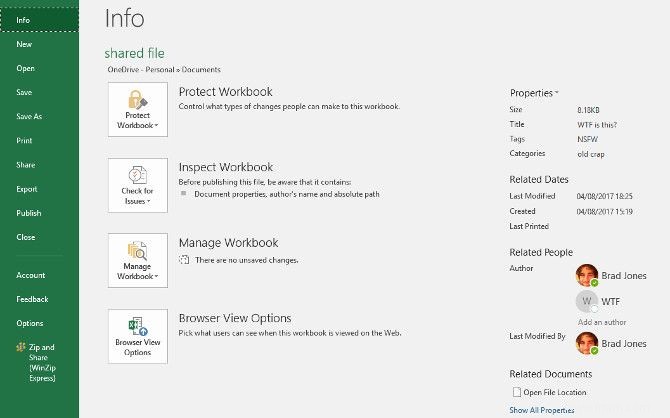 5 paramètres de document Excel que vous ne devez jamais oublier de vérifier 