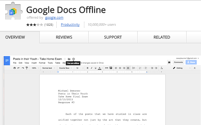 Comment accéder aux fichiers Google Drive hors ligne 