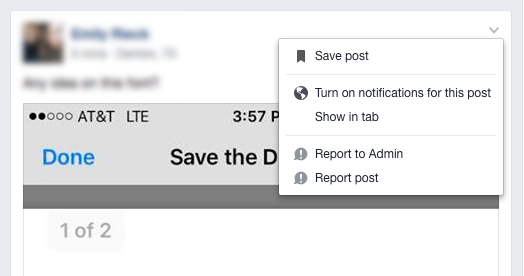 Comment obtenir des notifications de groupe Facebook sans laisser de commentaire 