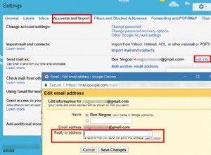 Comment recevoir des réponses par e-mail à une autre adresse 