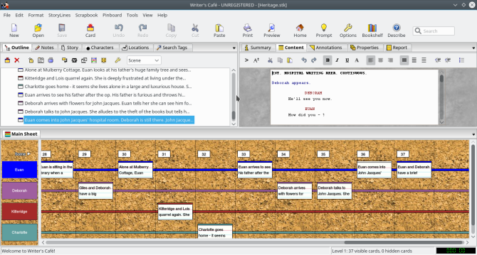 Qui a besoin de Scrivener ? 5 applications d écriture de romans pour Linux 