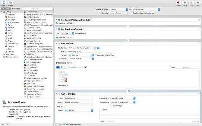 Apprenez à utiliser Mac Automator avec 6 exemples de flux de travail pratiques 