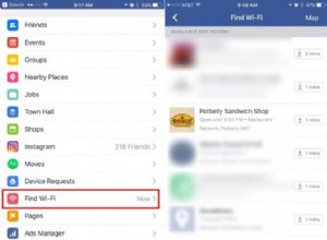 Besoin d une connexion Wi-Fi publique gratuite ? Utilisez l application Facebook pour trouver un endroit près de chez vous 