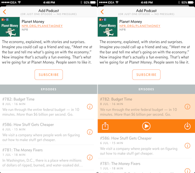 Profitez des podcasts avec Overcast, la meilleure application de podcast pour iPhone 