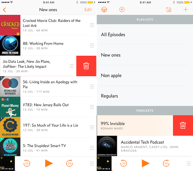 Profitez des podcasts avec Overcast, la meilleure application de podcast pour iPhone 