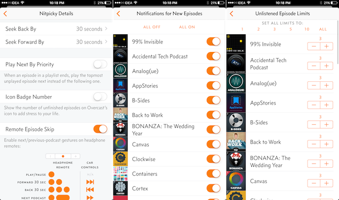 Profitez des podcasts avec Overcast, la meilleure application de podcast pour iPhone 