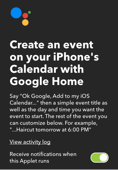 Ajouter des événements à votre calendrier iOS à l aide des commandes vocales Google 