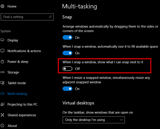 Comment rendre l accrochage de fenêtre dans Windows 10 moins ennuyeux avec un seul ajustement 