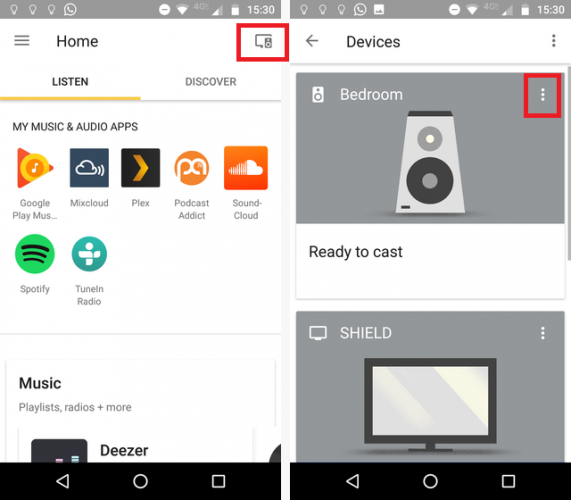 Comment activer le mode invité dans Chromecast Audio 