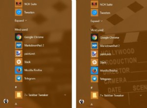 Utilisez cette astuce pour modifier la transparence du menu Démarrer dans Windows 10 