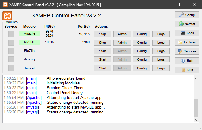 Héberger et modifier des sites Web sur Windows gratuitement à l aide de XAMPP 