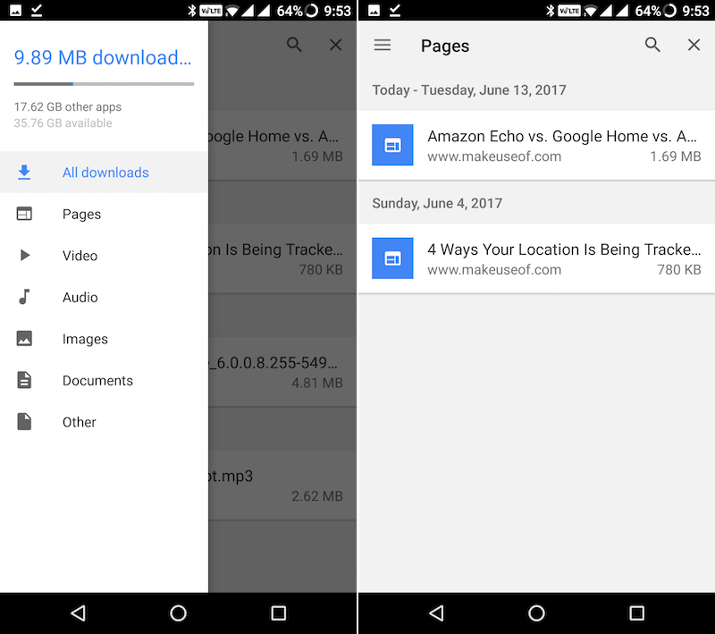 Comment enregistrer des pages Web pour une visualisation hors ligne sur Android 