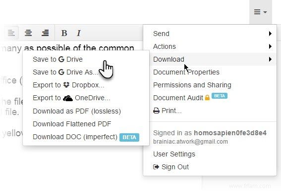 Comment remplir des formulaires PDF à l aide de Google Drive 