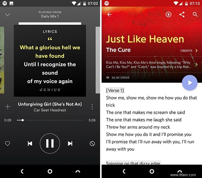 11 fonctionnalités moins connues de Spotify pour Android que vous devriez utiliser 